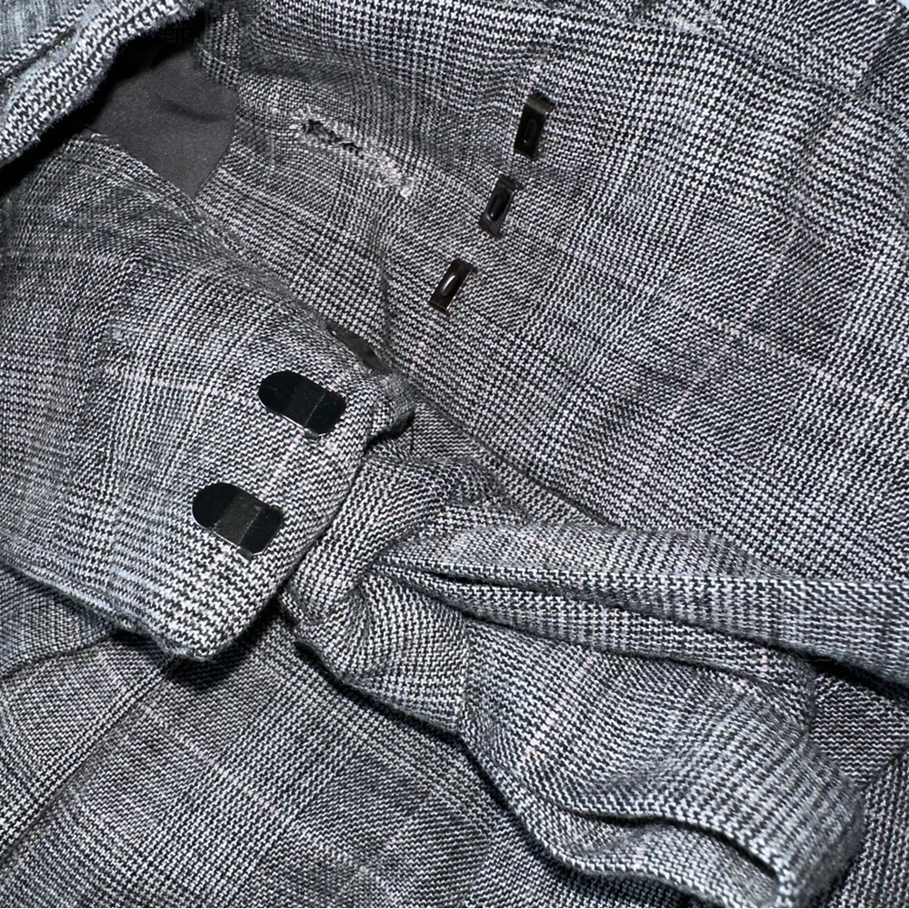 DYNAMITE  BELTED & PLAID DRESS PANTS - SIZE US XS - Picture 5 of 9